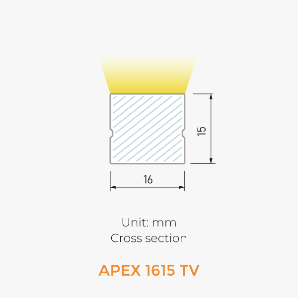Apex Neon IP68-APEX 1615 TV