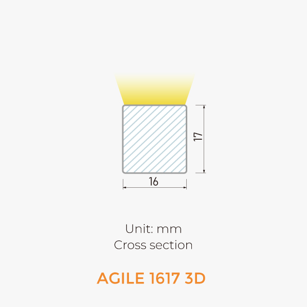 Agile 3D Neon IP67-AGILE 1617 3D