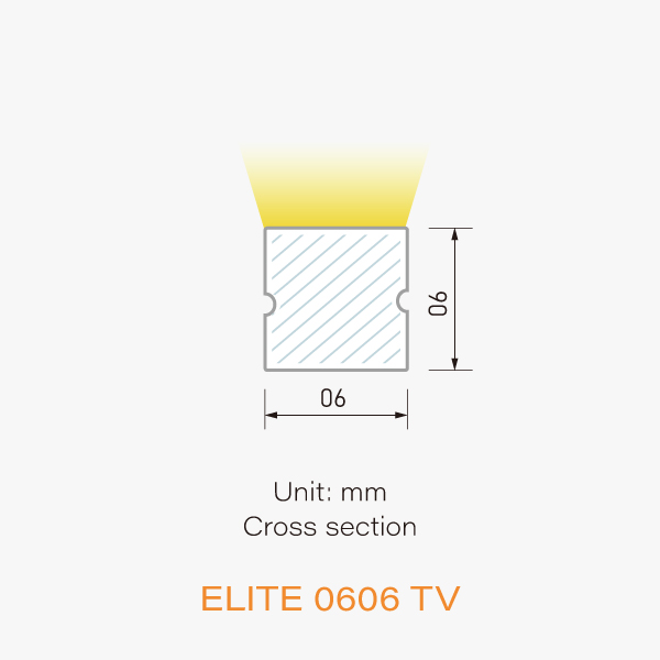 Elite Neon Top View IP67-ELITE 0606 TV