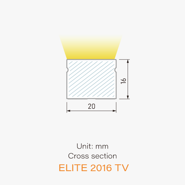 Elite Neon Top View IP67-ELITE 2016 TV