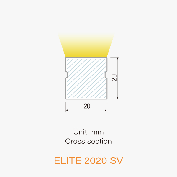Elite Neon Side View IP67-ELITE 2020 SV