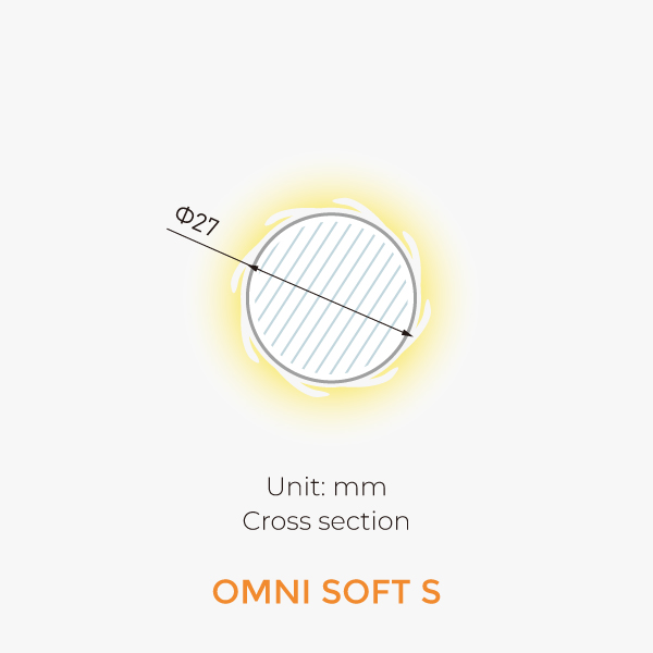 Omni 360° Neon IP65-OMNI SOFT M 25
