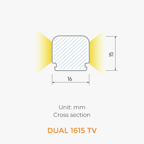 Dual Neon IP67/IP44-DUAL 1615 TV