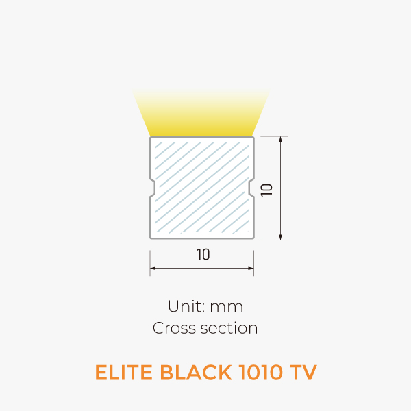 Black Neon IP67-ELITE BLACK 1010 TV