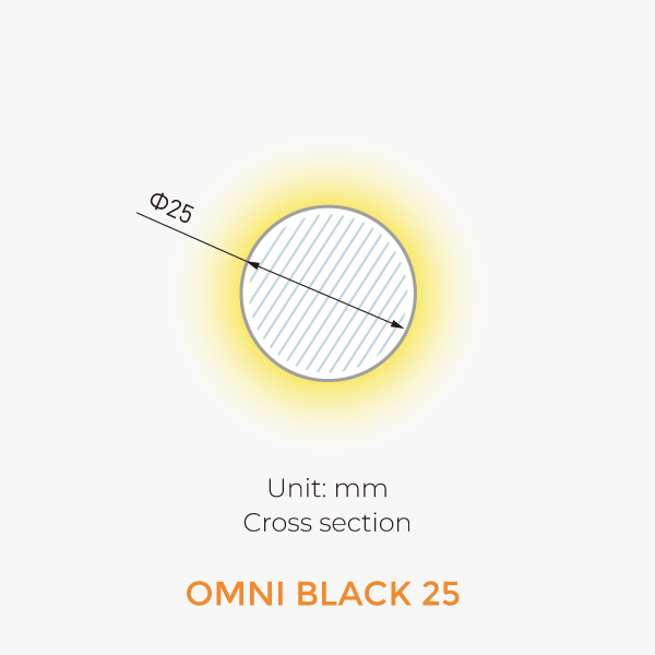 Black Neon IP65-OMNI BLACK 25