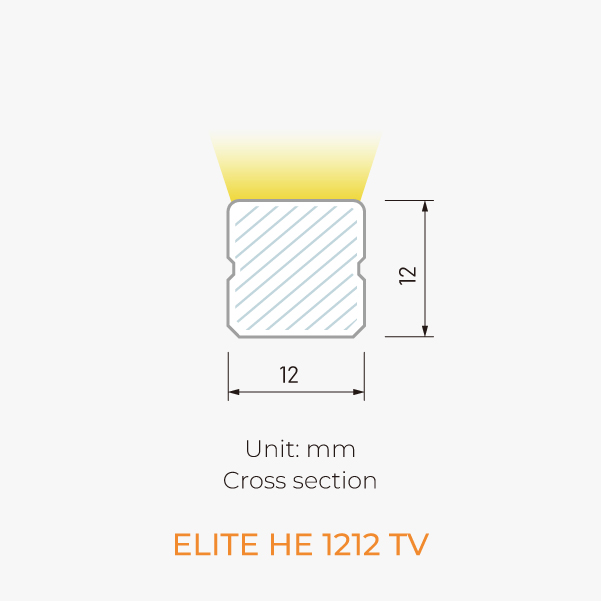 High Efficiency Neon IP67-ELITE HE 1212 TV
