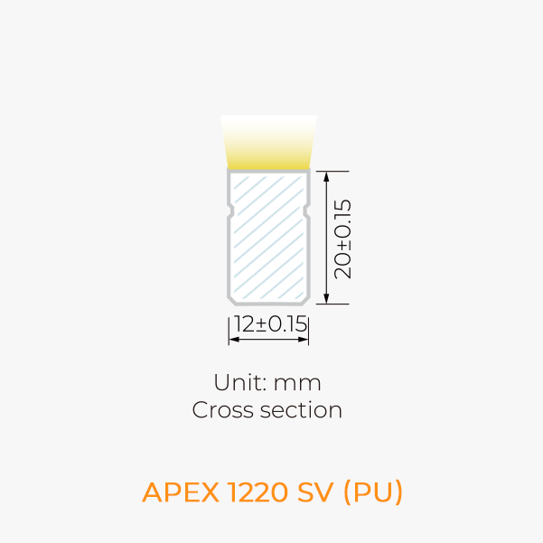 Apex Neon IP68-APEX 1220 SV (PU)
