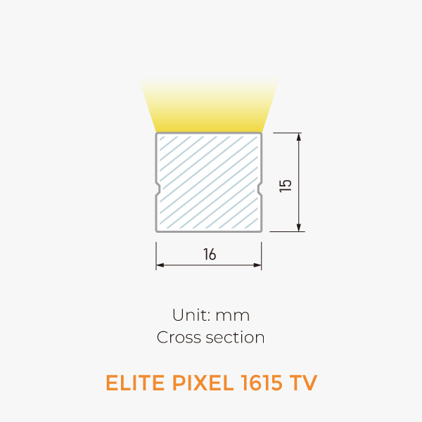 Pixel Neon IP67-ELITE PIXEL 1615 SV