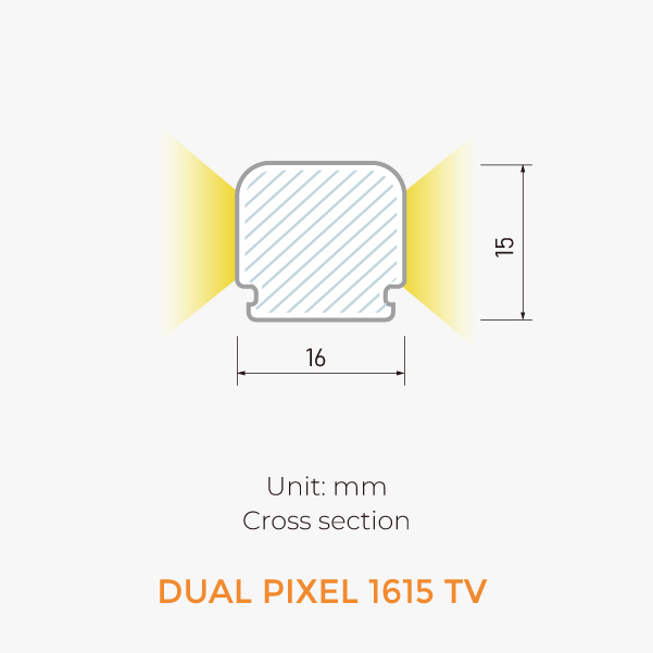 Pixel Neon IP67-DUAL PIXEL 1615 TV