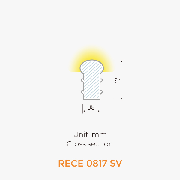 Recessed Neon IP44-RECE 0817 SV