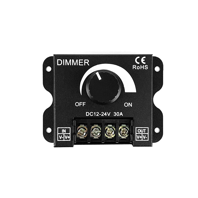 LED Single-Channel Rotary Brightness Dimmer