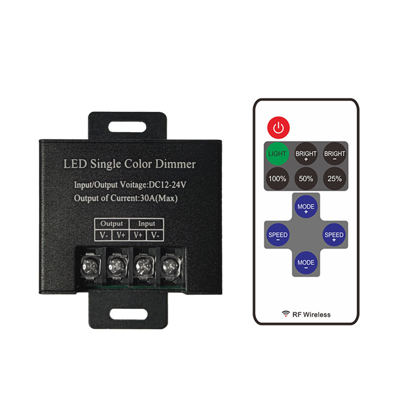 LED Aluminum Shell 3/11-Key 30A Dimmer