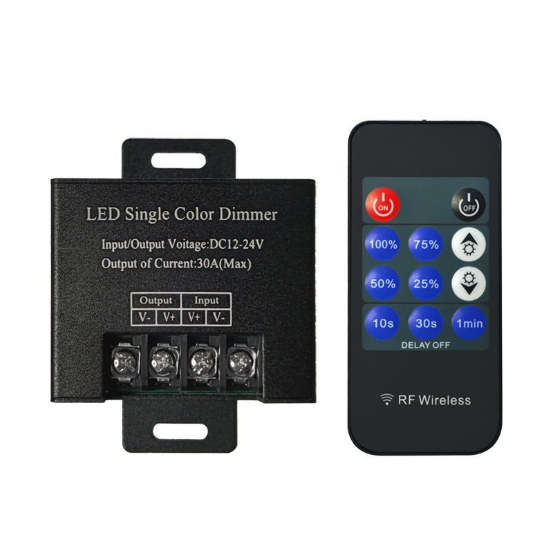 LED Aluminum Shell 3/11-Key 30A Dimmer